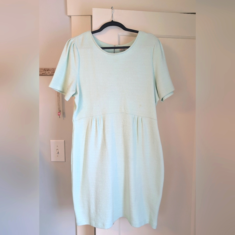 Elegant Mint Green Dress By Cremieux